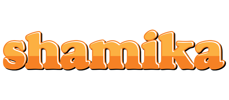 Shamika orange logo