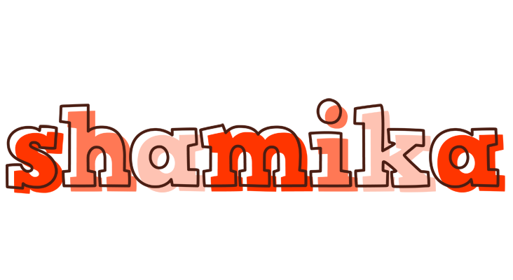 Shamika paint logo