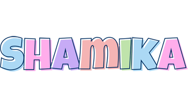 Shamika pastel logo