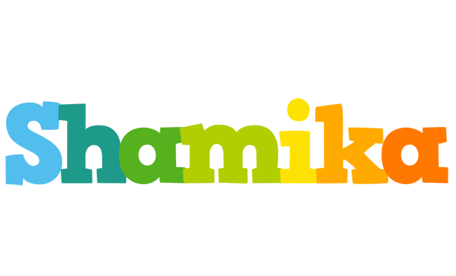 Shamika rainbows logo