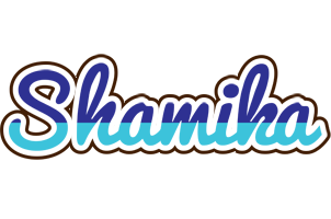 Shamika raining logo