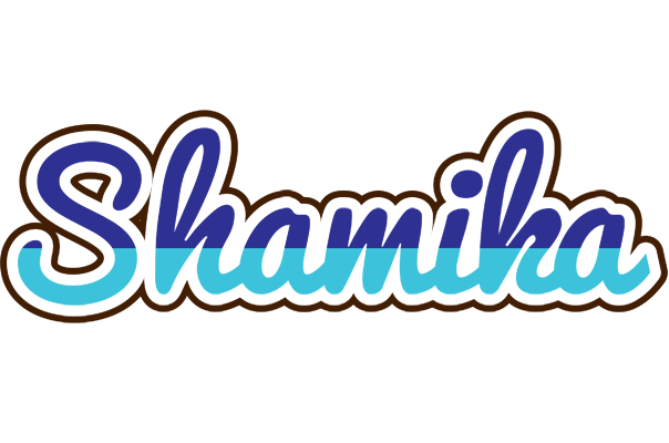 Shamika raining logo