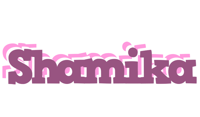 Shamika relaxing logo