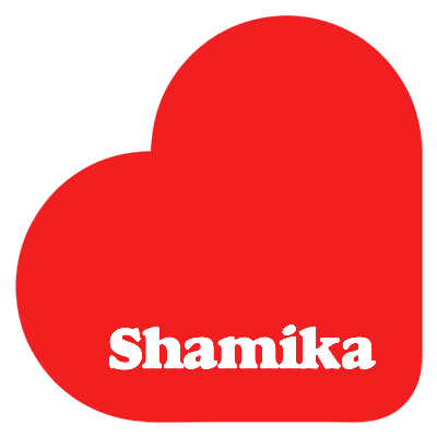 Shamika romance logo