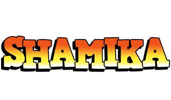 Shamika sunset logo