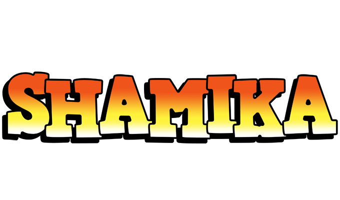 Shamika sunset logo