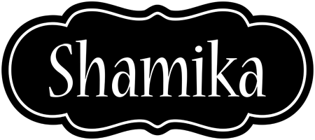 Shamika welcome logo