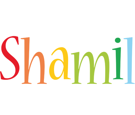 Shamil birthday logo