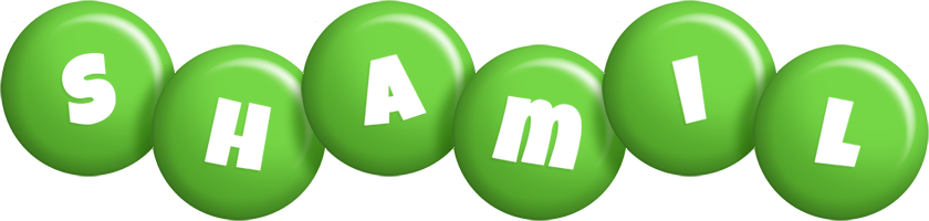 Shamil candy-green logo