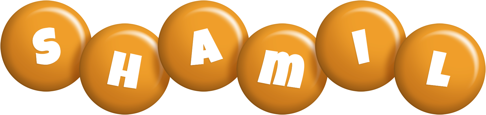 Shamil candy-orange logo