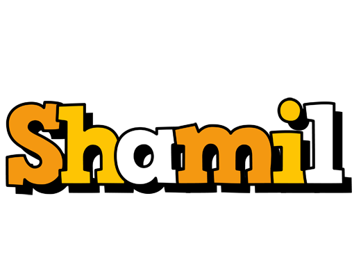 Shamil cartoon logo