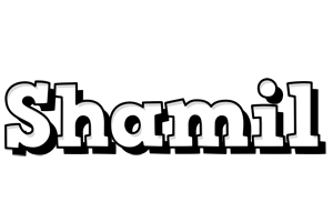 Shamil snowing logo