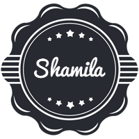 Shamila badge logo