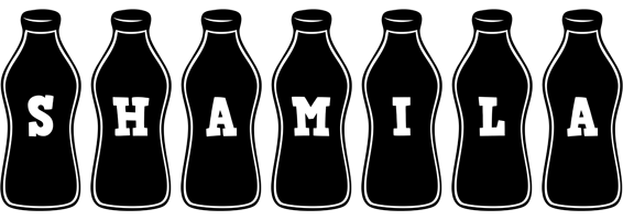 Shamila bottle logo