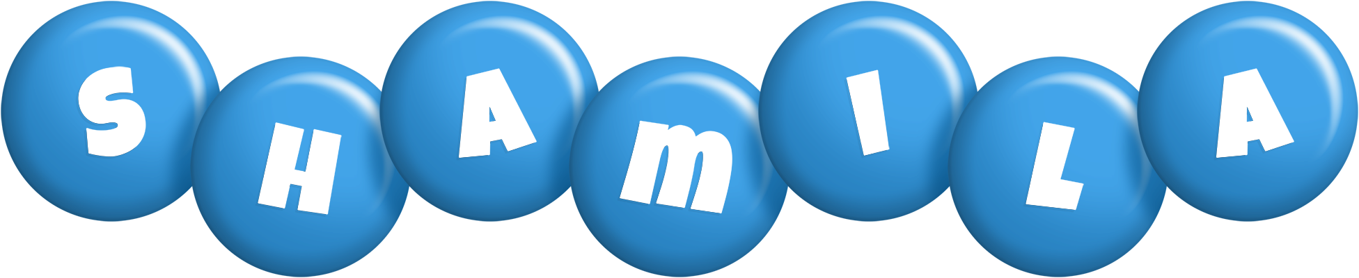 Shamila candy-blue logo