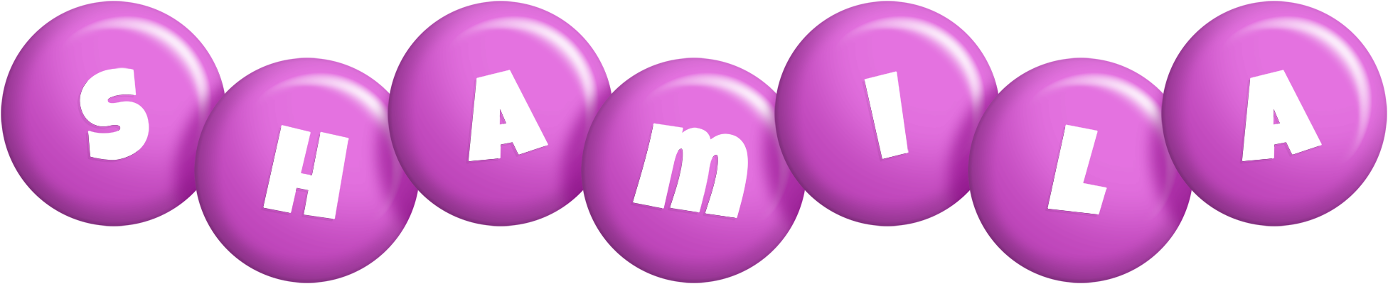 Shamila candy-purple logo