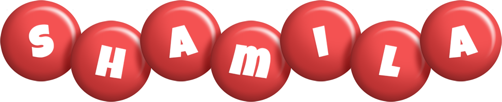 Shamila candy-red logo