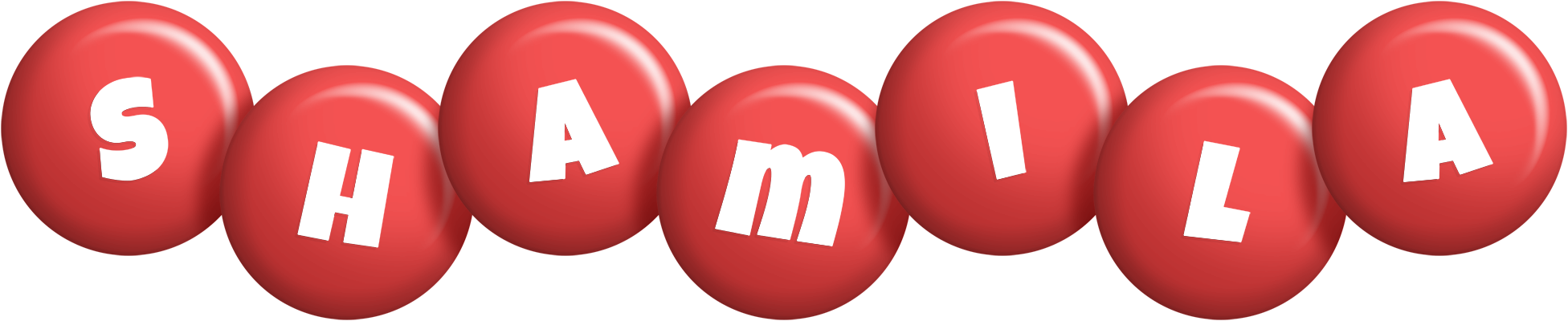 Shamila candy-red logo