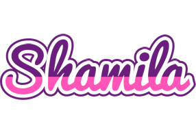 Shamila cheerful logo