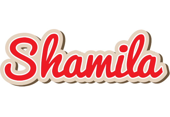 Shamila chocolate logo