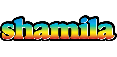 Shamila color logo