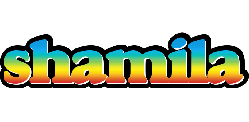 Shamila color logo