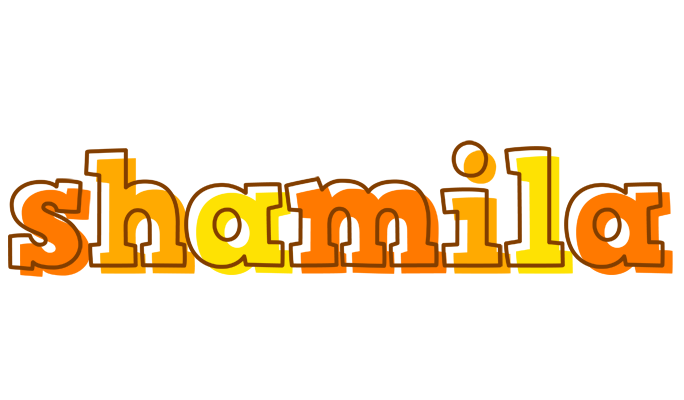Shamila desert logo