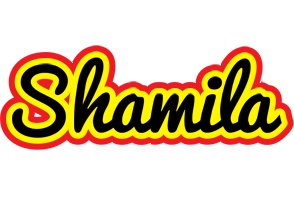 Shamila flaming logo