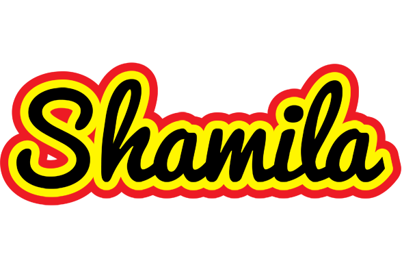 Shamila flaming logo
