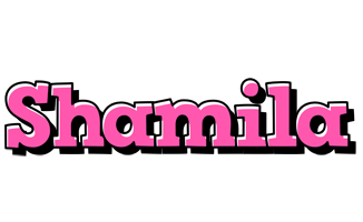 Shamila girlish logo