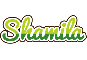 Shamila golfing logo