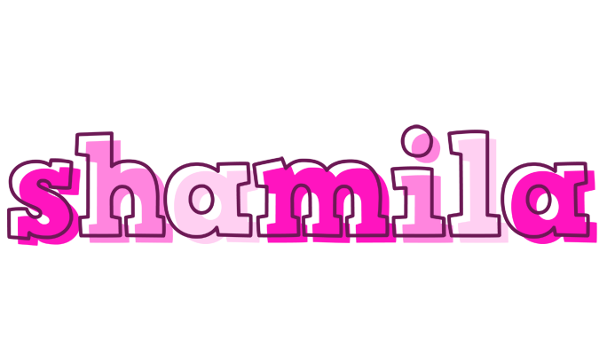 Shamila hello logo