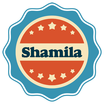 Shamila labels logo