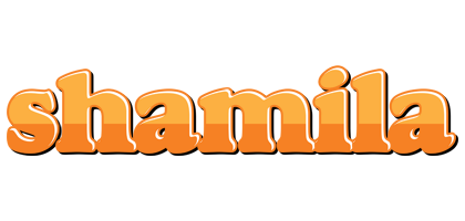 Shamila orange logo