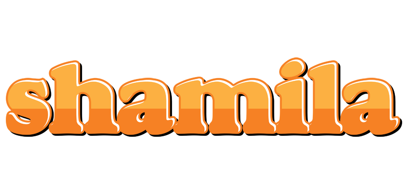 Shamila orange logo