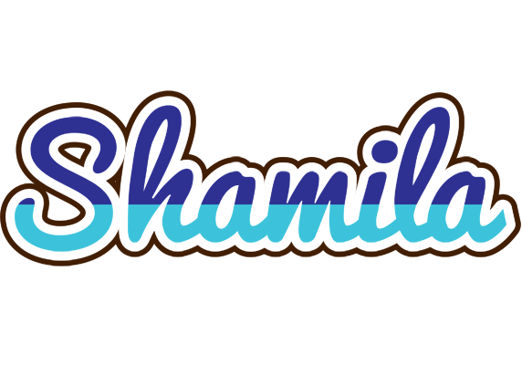 Shamila raining logo