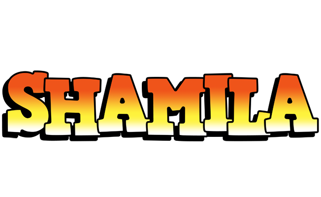Shamila sunset logo