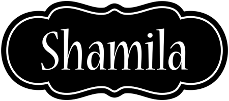 Shamila welcome logo