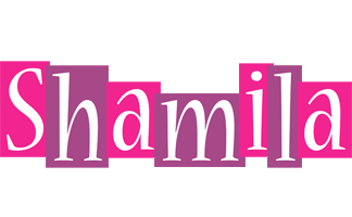 Shamila whine logo