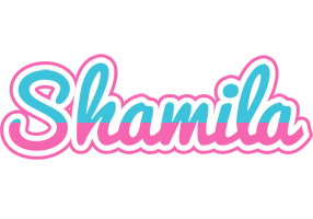 Shamila woman logo