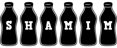 Shamim bottle logo