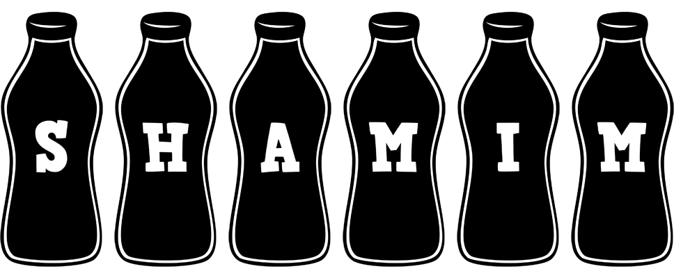 Shamim bottle logo