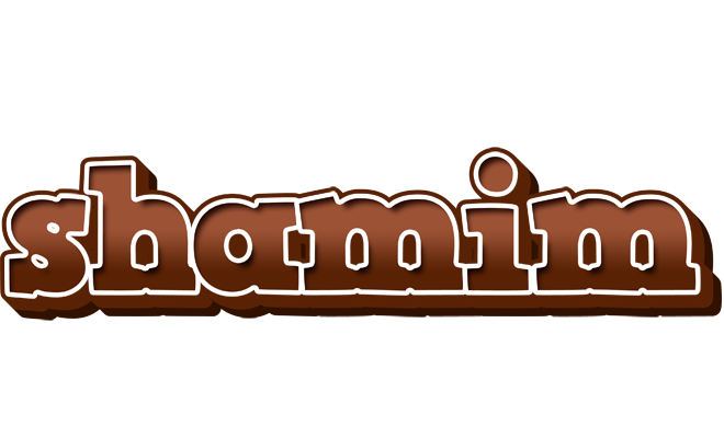 Shamim brownie logo