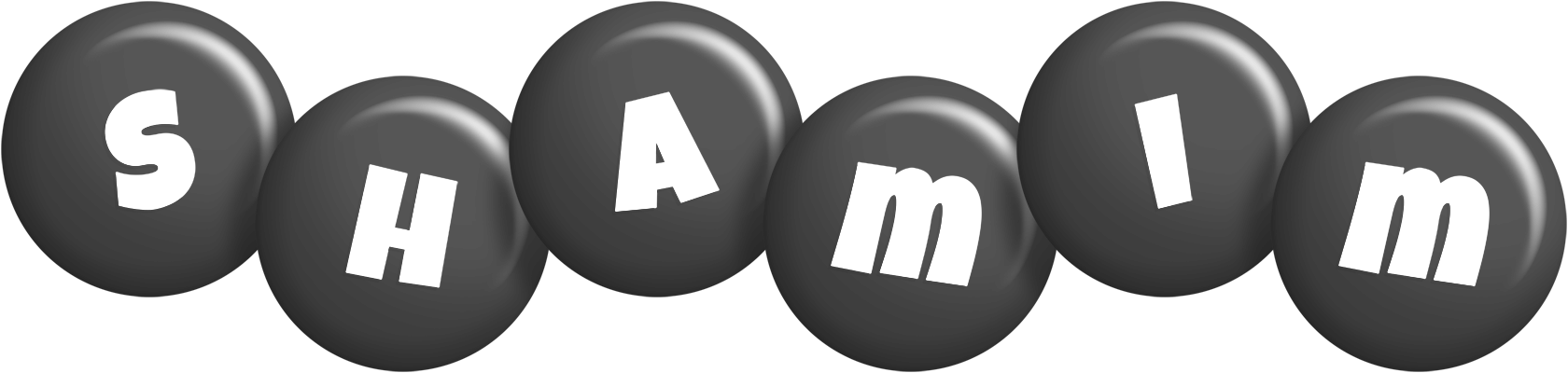 Shamim candy-black logo