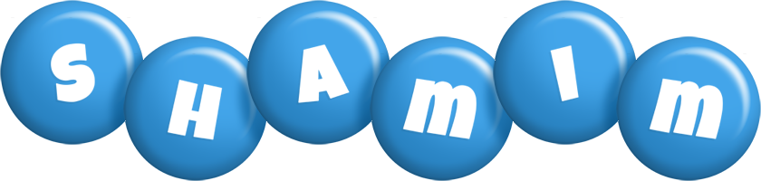 Shamim candy-blue logo