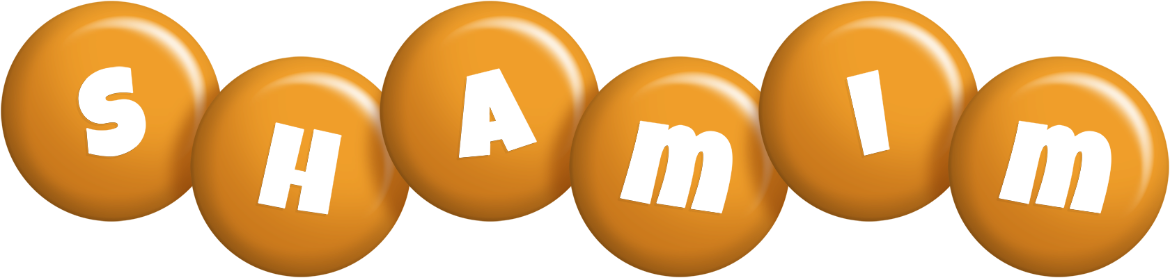 Shamim candy-orange logo