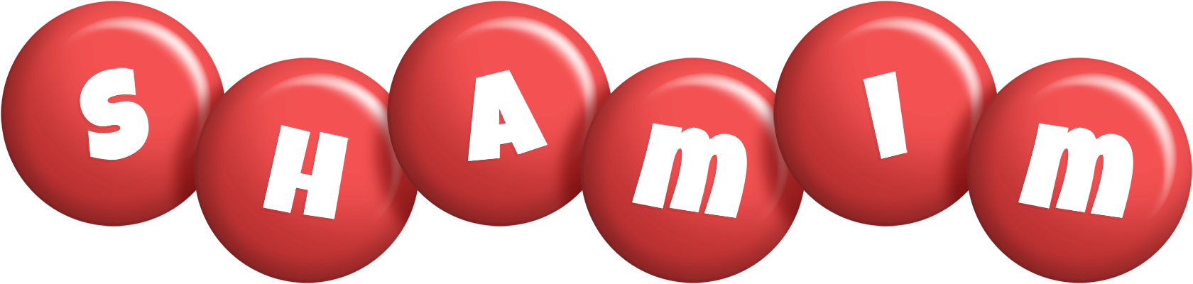 Shamim candy-red logo