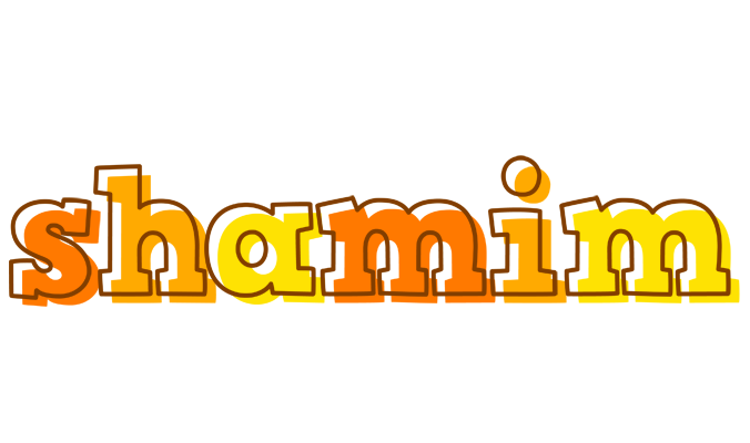 Shamim desert logo