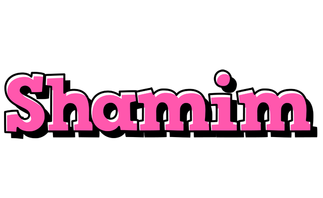 Shamim girlish logo