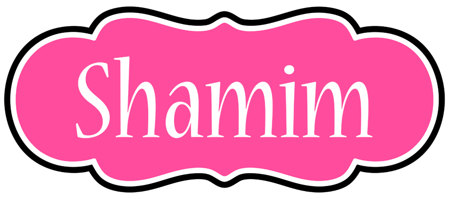 Shamim invitation logo